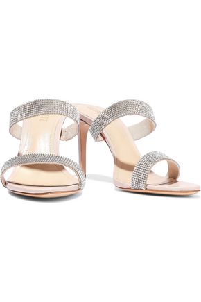 schutz leather mules