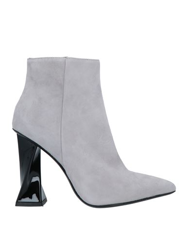 Tiffi Woman Ankle Boots Light Grey Size 8 Soft Leather