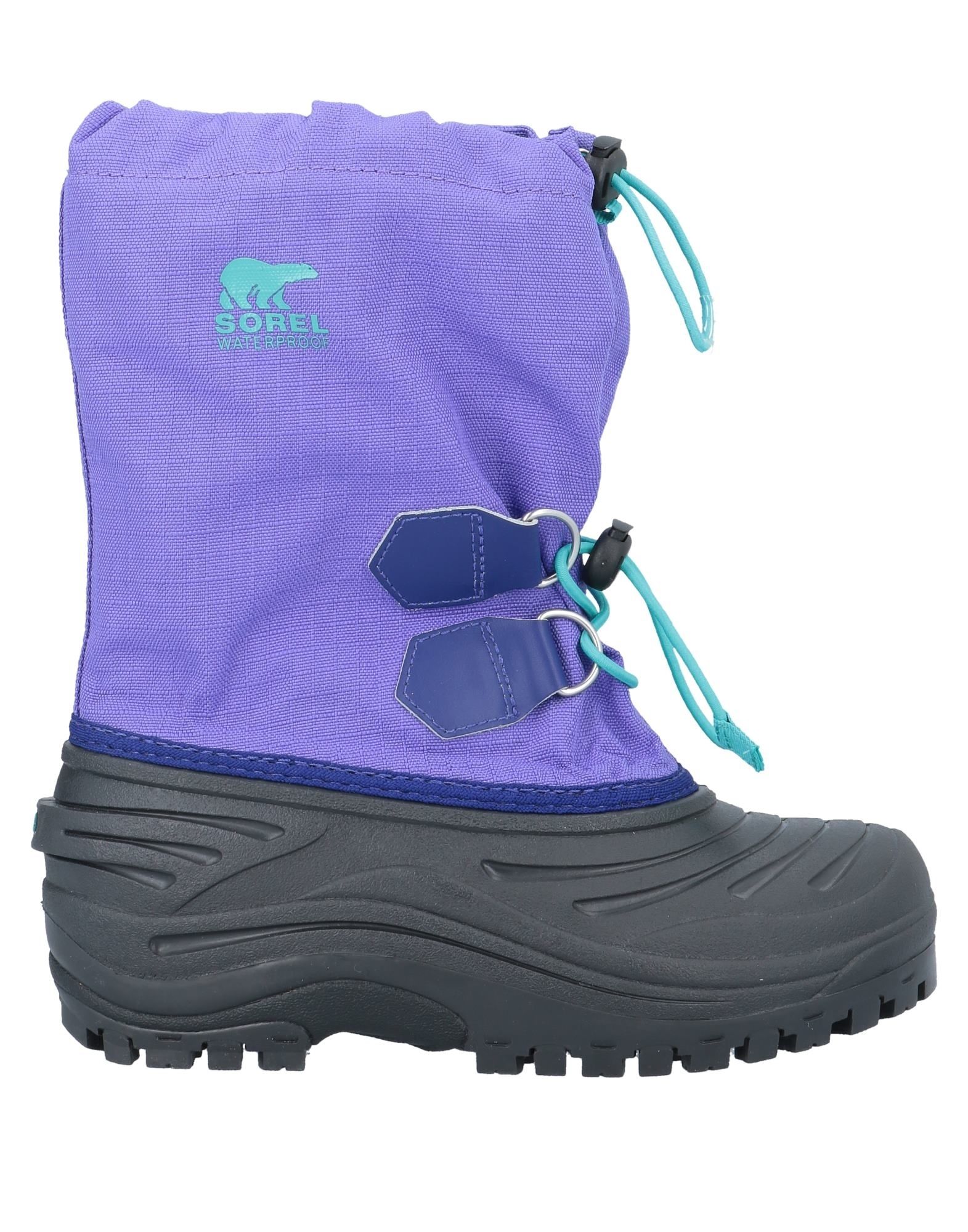 purple sorel boots