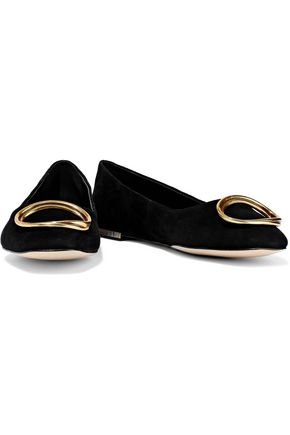 donna karan ballet flats