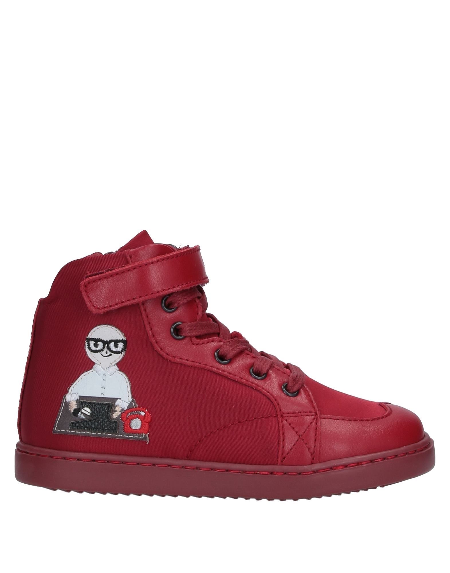 Dolce & Gabbana Kids' Sneakers In Red