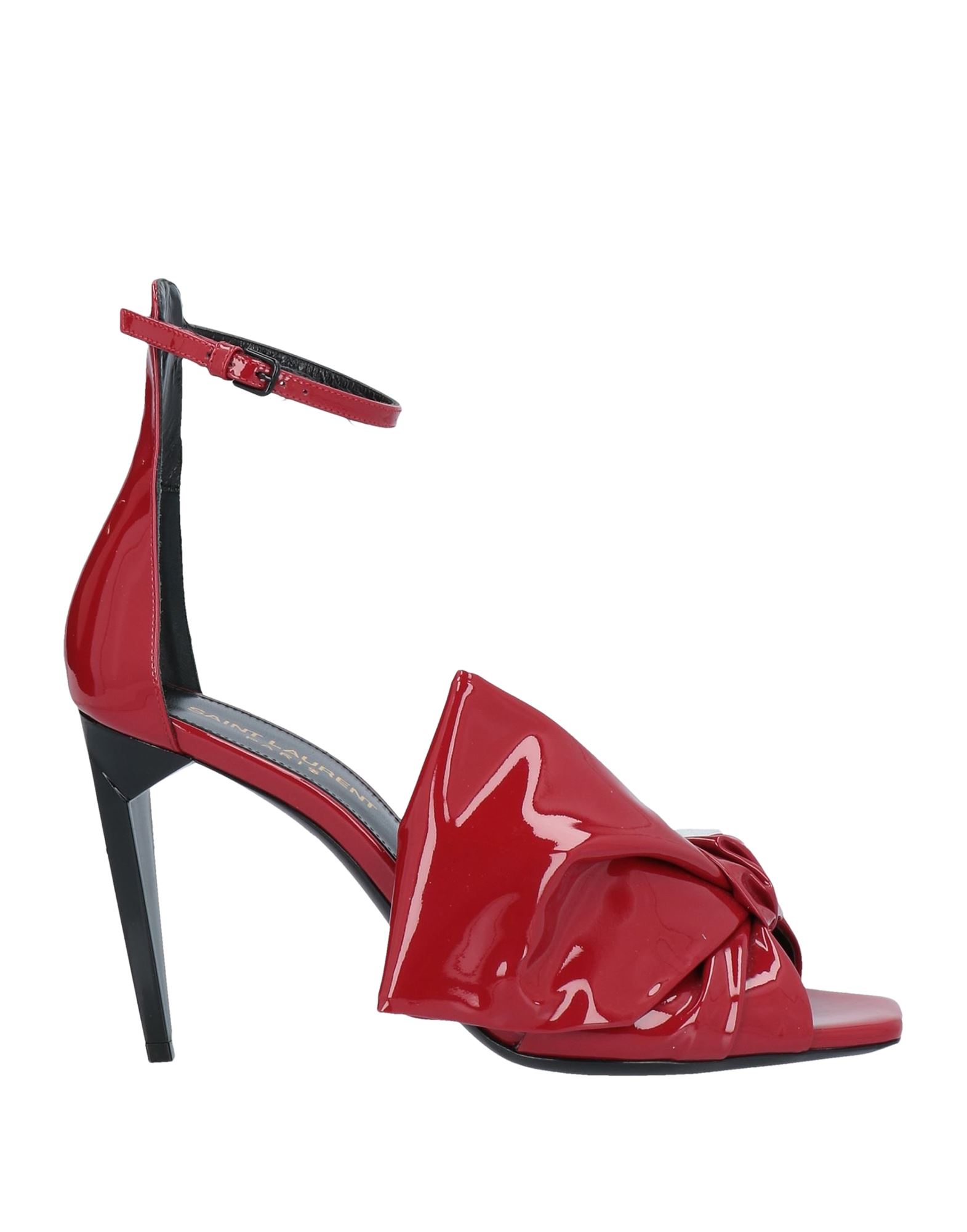 ysl red sandals