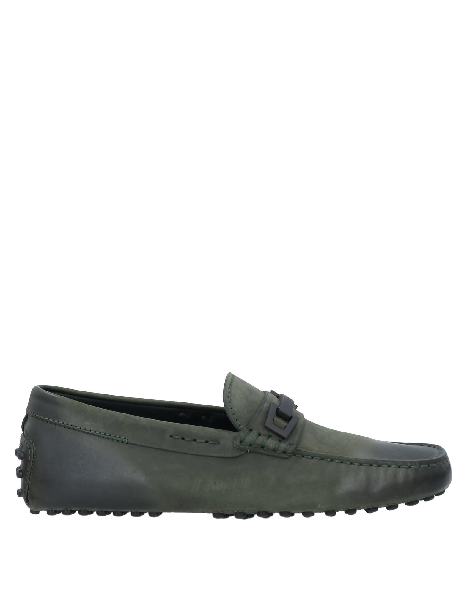 dark green moccasins