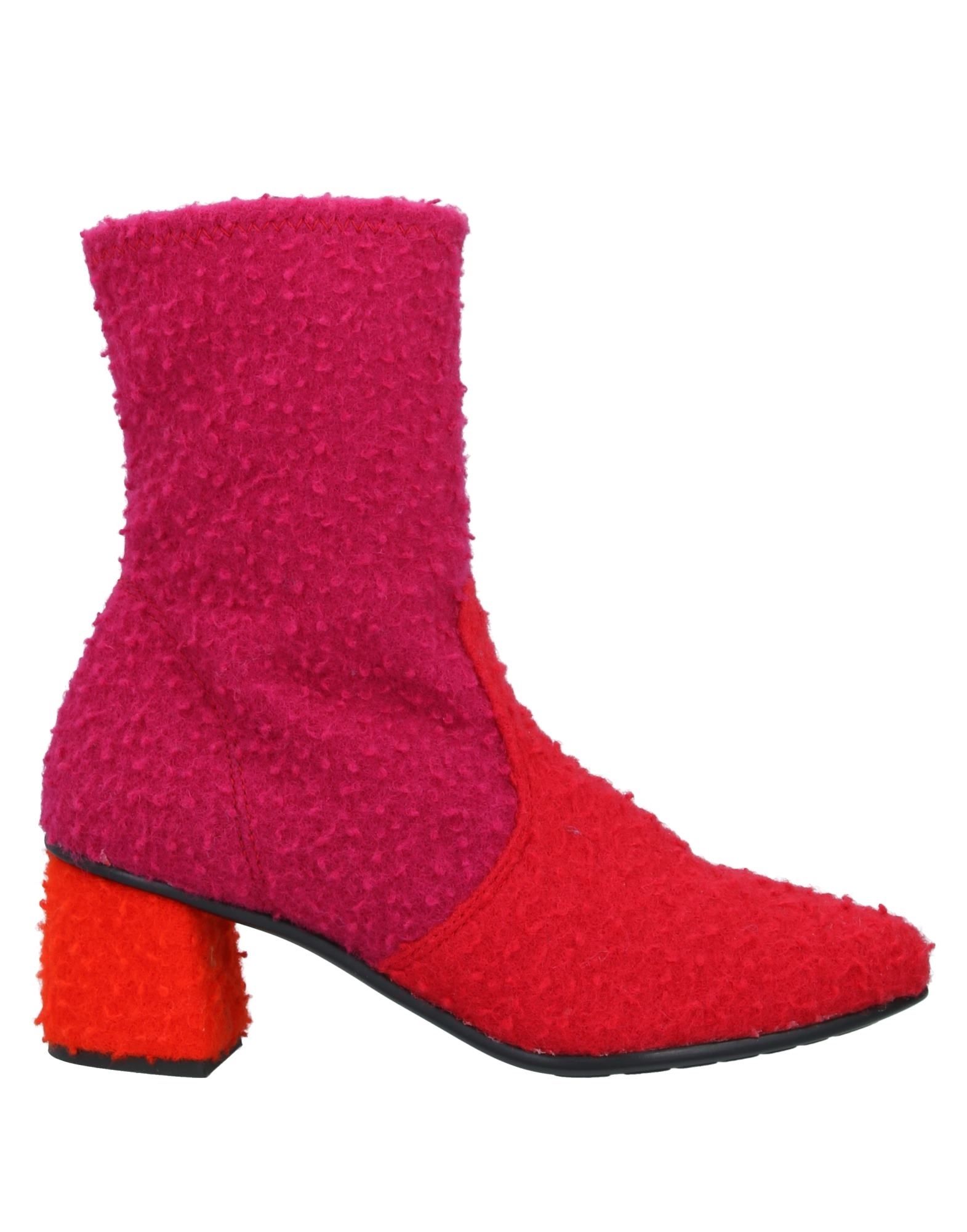 Nr Rapisardi Ankle Boots In Red