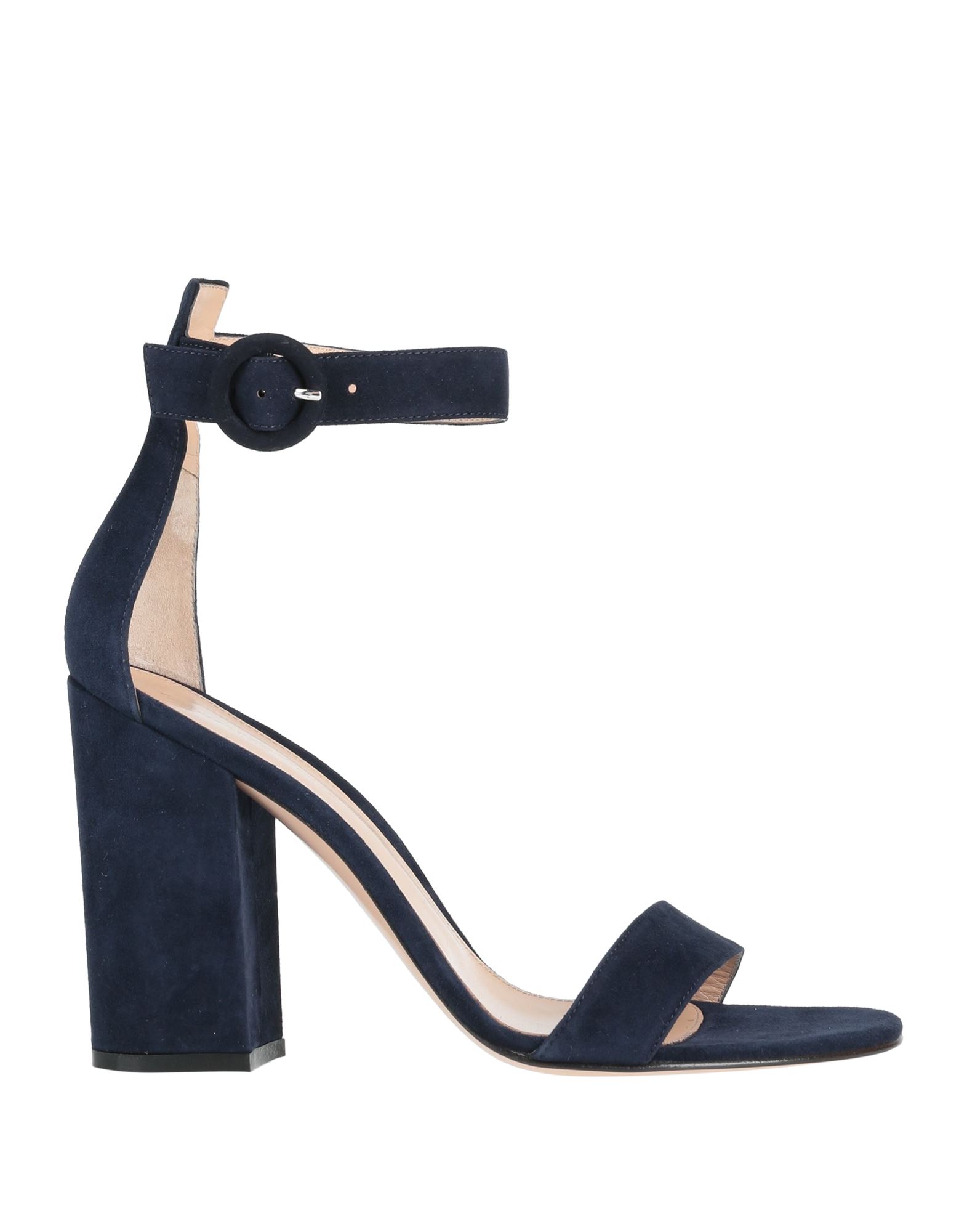 Gianvito Rossi Sandals In Dark Blue