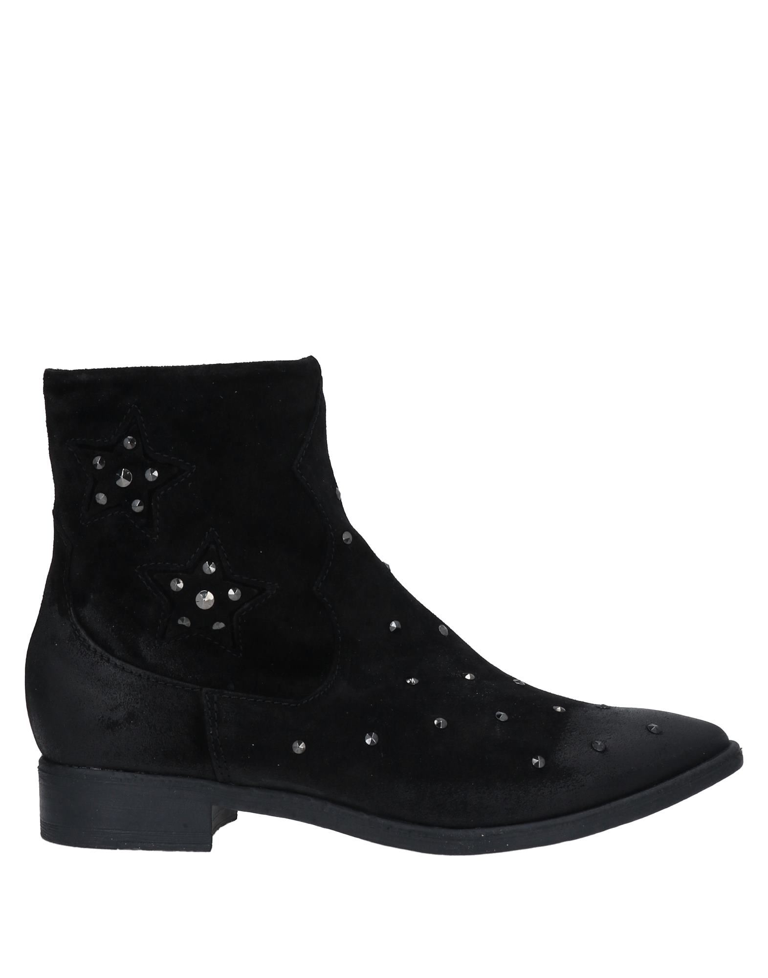 Fabbrica Dei Colli Ankle Boots In Black