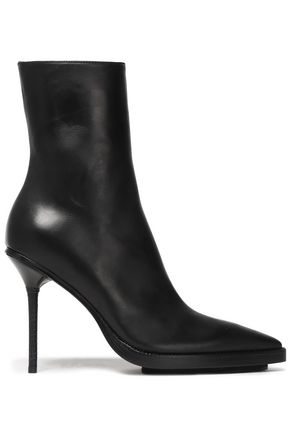 ANN DEMEULEMEESTER Leather ankle boots