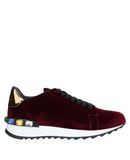 CASADEI Damen Low Sneakers & Tennisschuhe Farbe Bordeaux Gre 4