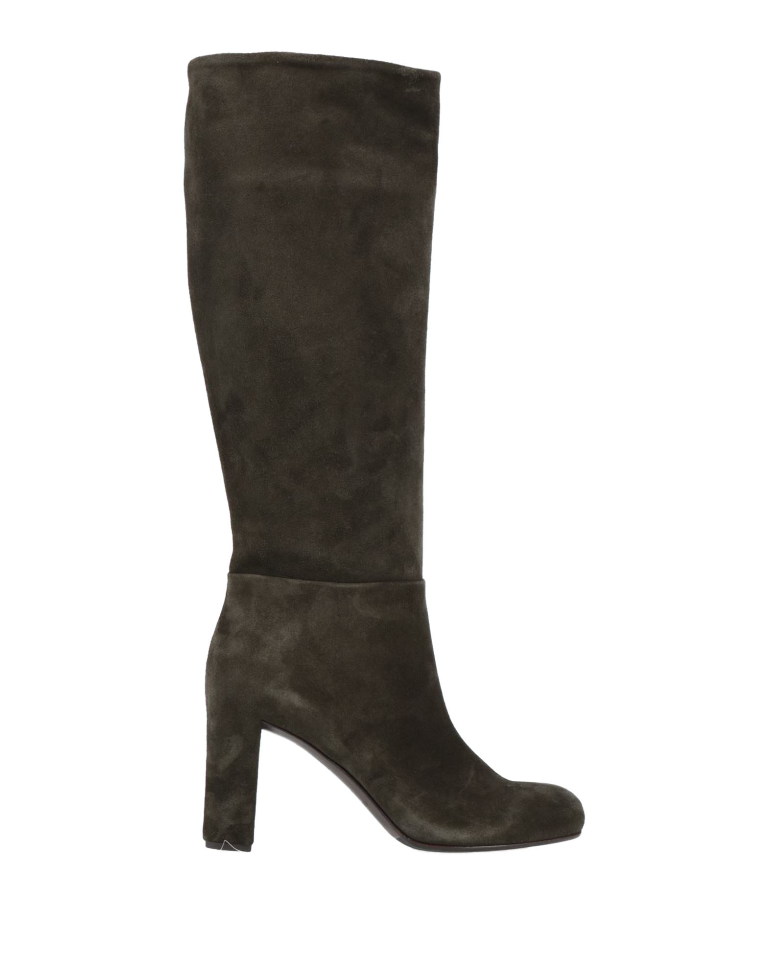 Del Carlo Knee Boots In Green