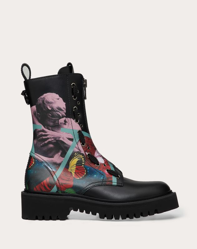 valentino fur boots