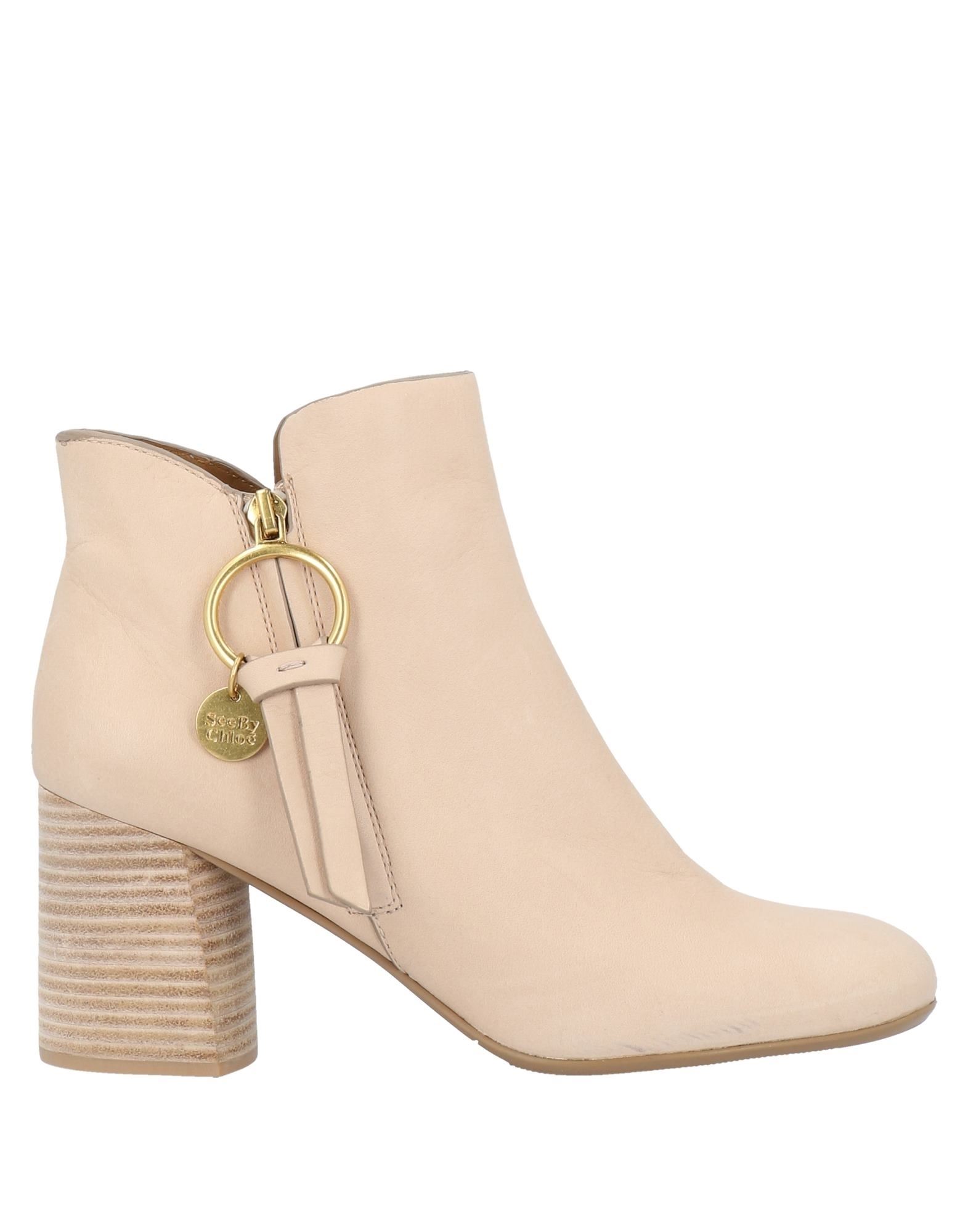 See By Chloé Ankle Boots In Pink