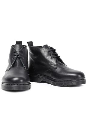 Click to view more detailed imagery on our partner's website Joseph Woman Lace-Up Leather Ankle Boots Black