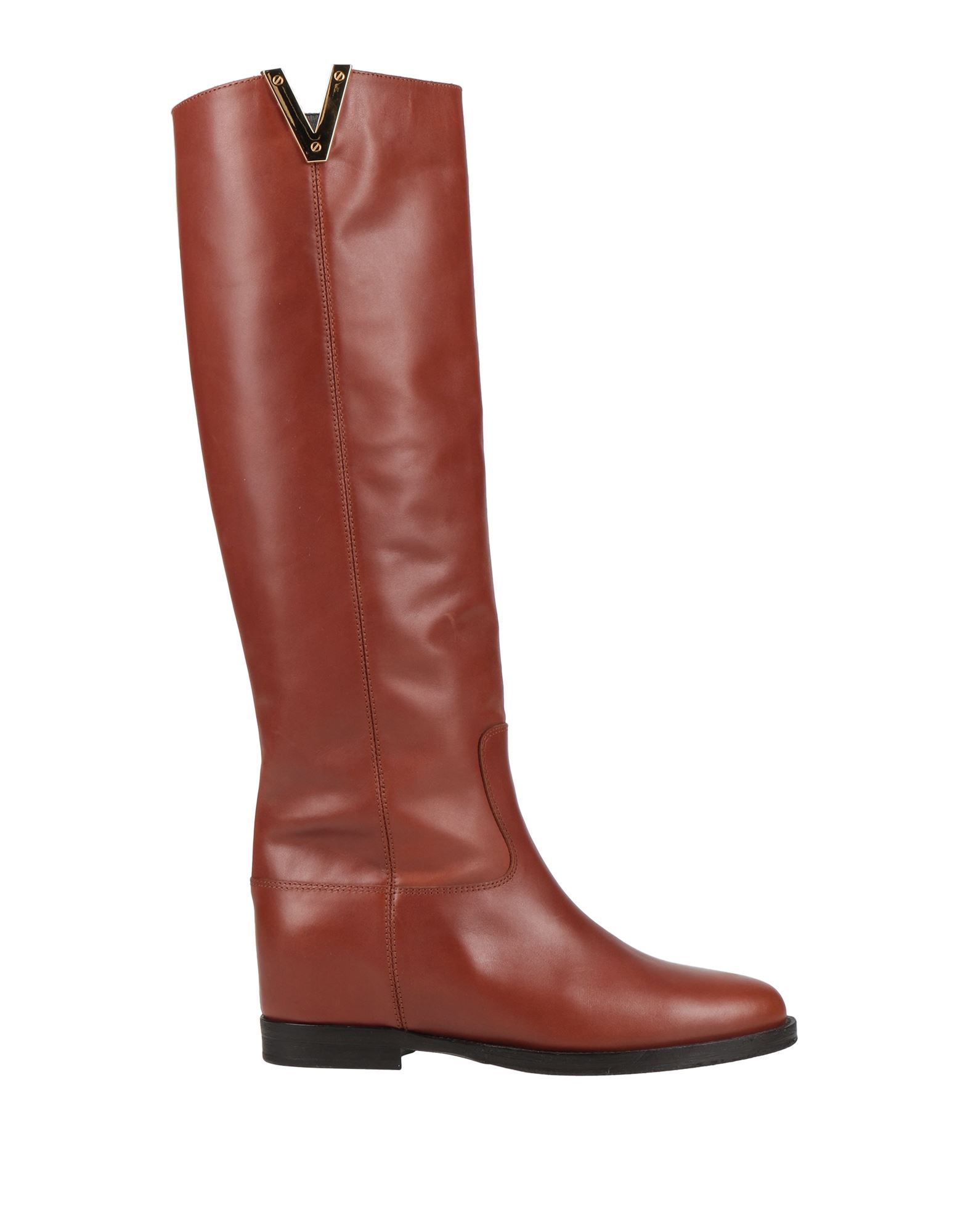 Via Roma 15 Knee Boots In Brown