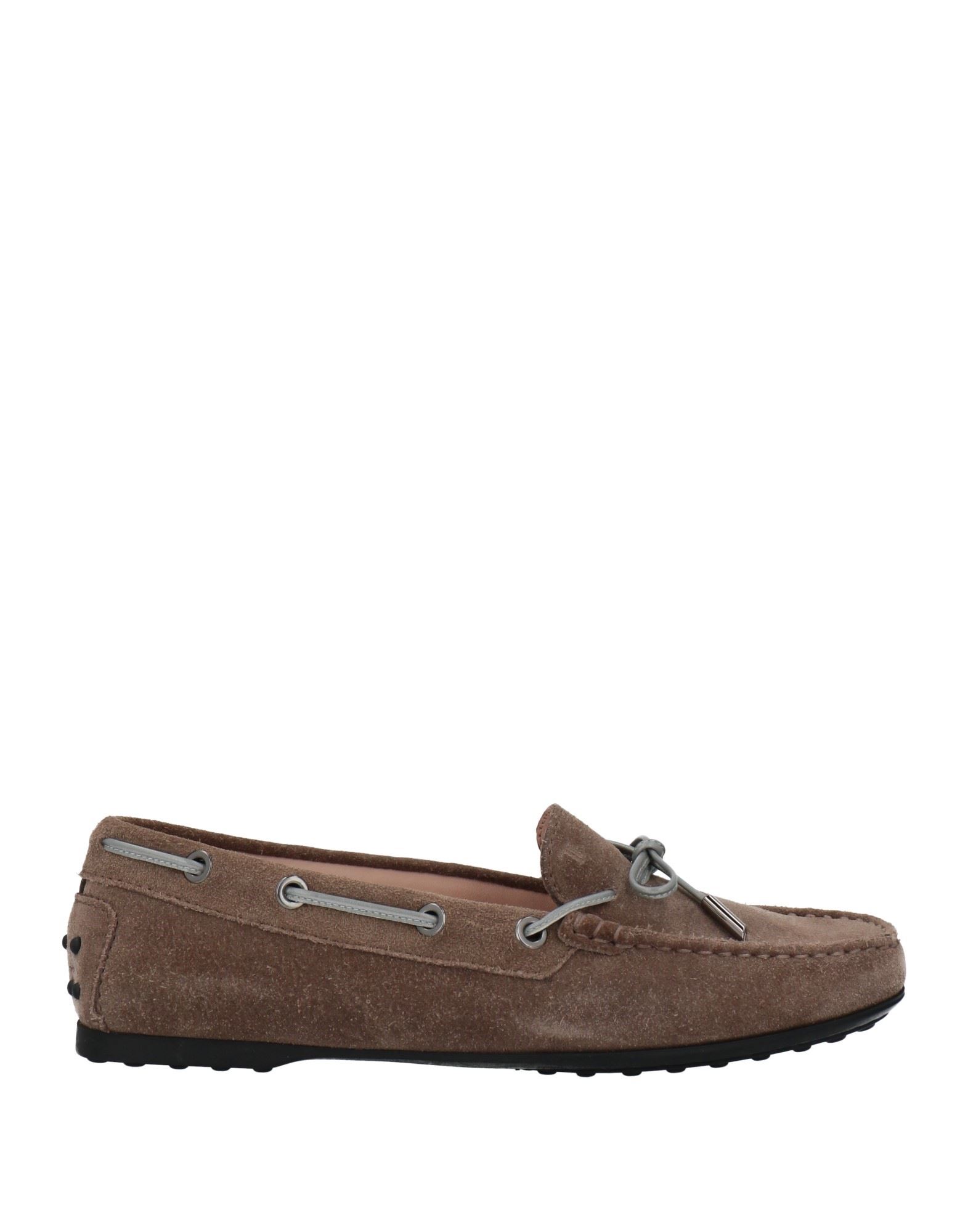 Tod's Loafers In Dove Grey