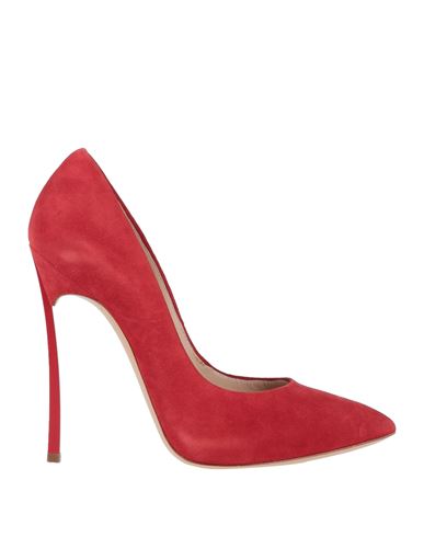 Casadei Woman Pumps Red Size 5 Soft Leather