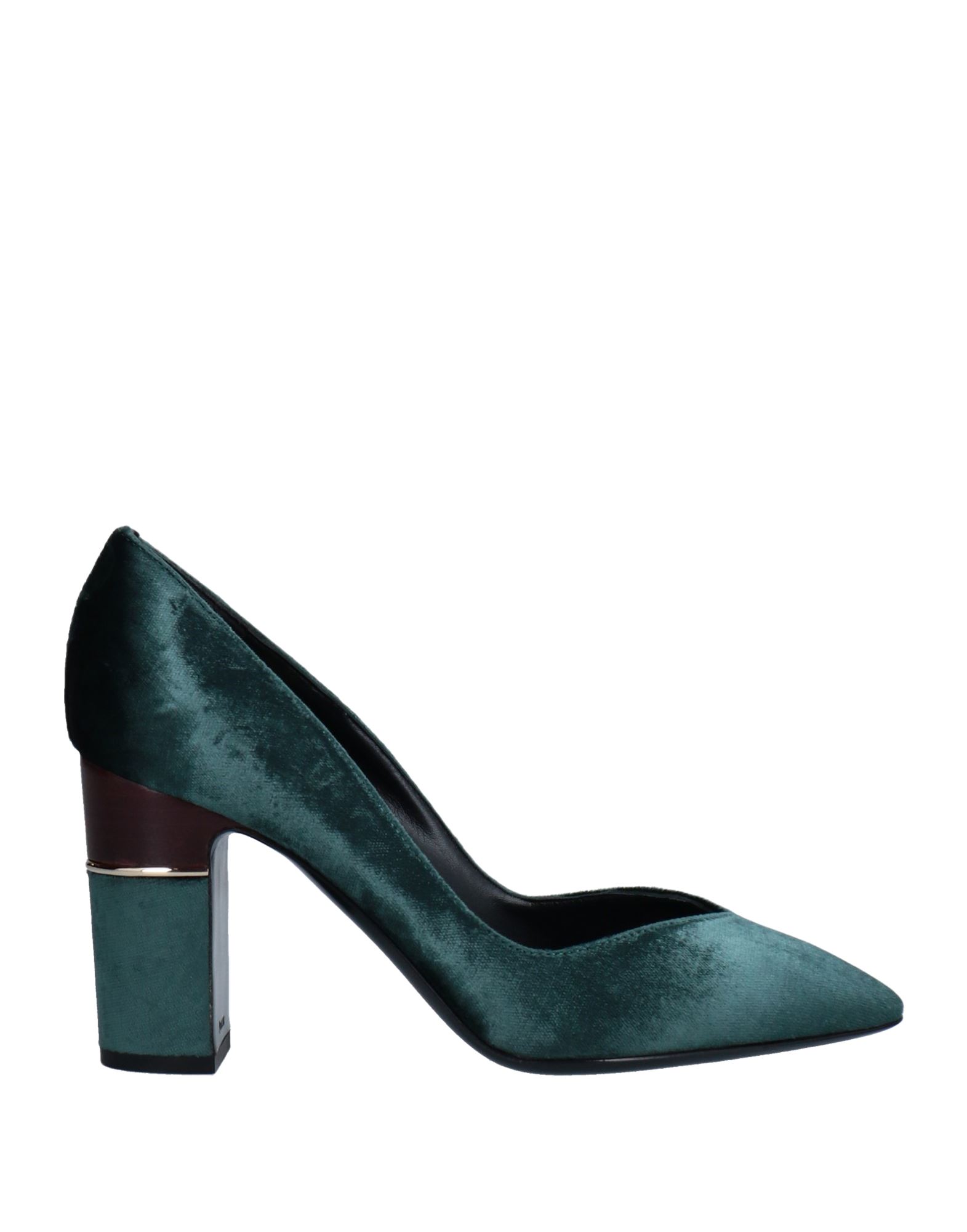 Pollini Pumps In Deep Jade
