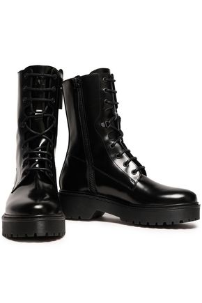 maje leather boots