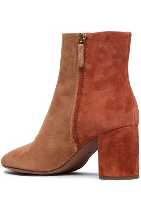 tory burch two tone boots