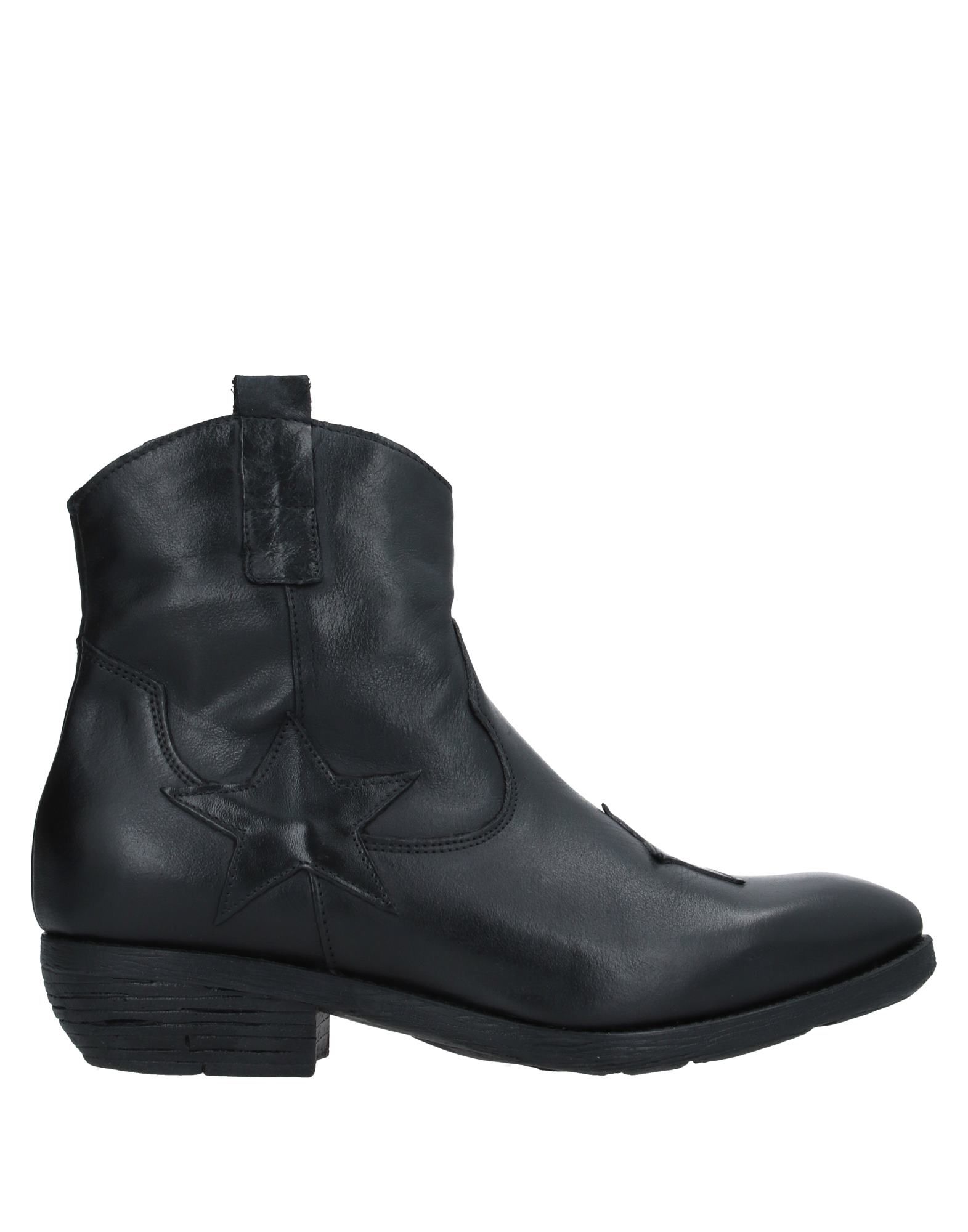 Shop Mercante Di Fiori Woman Ankle Boots Black Size 8 Calfskin