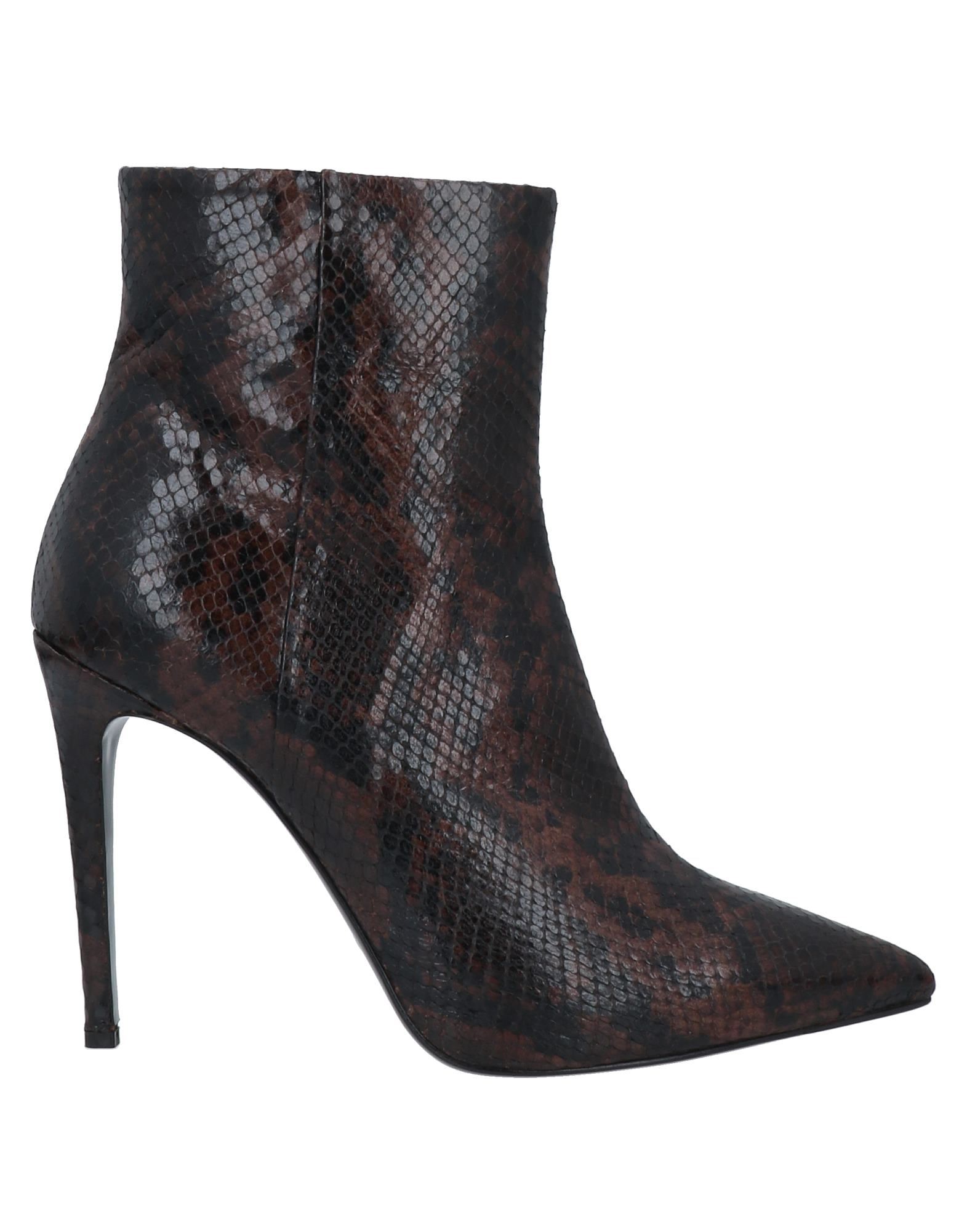 Giampaolo Viozzi Ankle Boots In Dark Brown