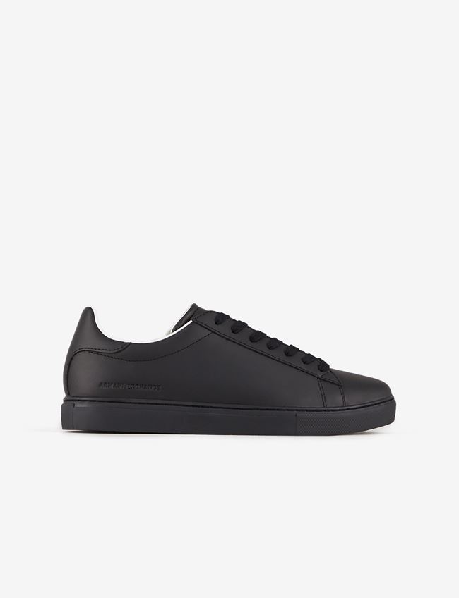 Armani Exchange Sneakers Nero Bovino