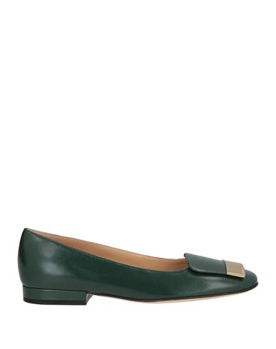 Ballerina Damen Dunkelgrün 34,35.5,36,36.5,37.5 Damen