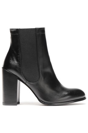 stuart weitzman embellished leather ankle boots