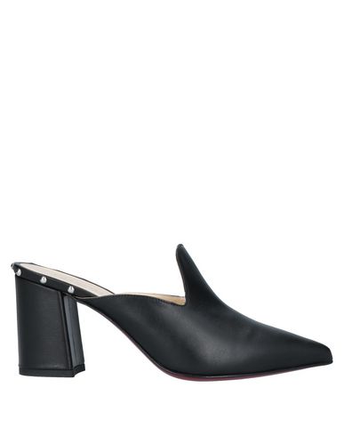 Franco Colli Woman Mules & Clogs Black Size 8 Soft Leather