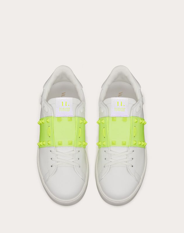 neon green valentino shoes