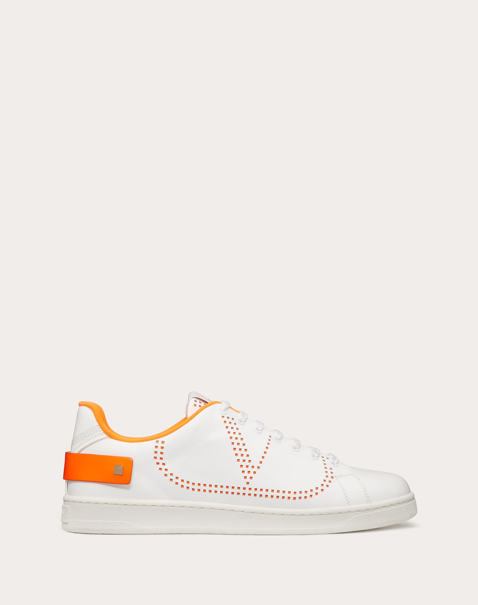orange valentino sneakers