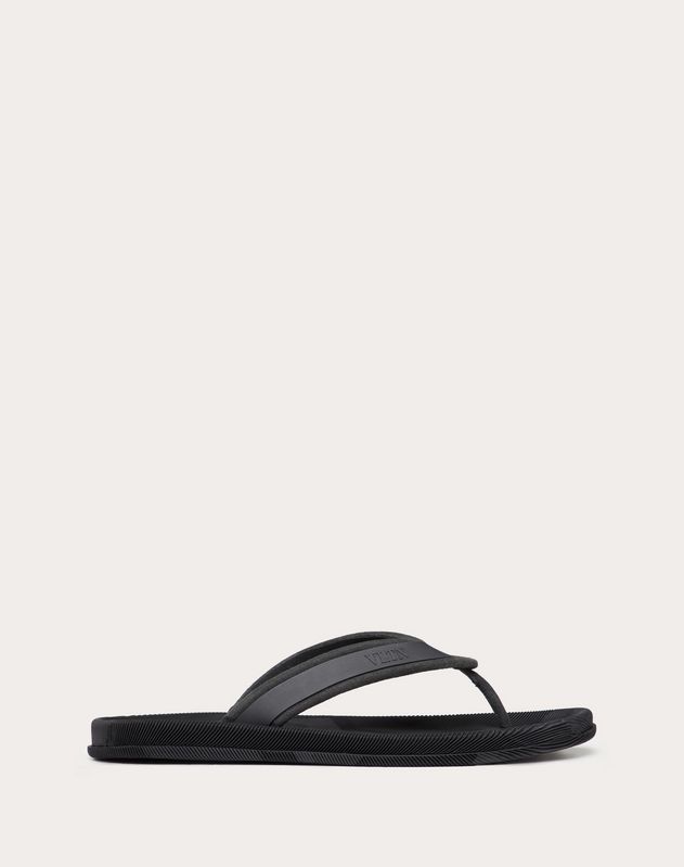 white valentino flip flops