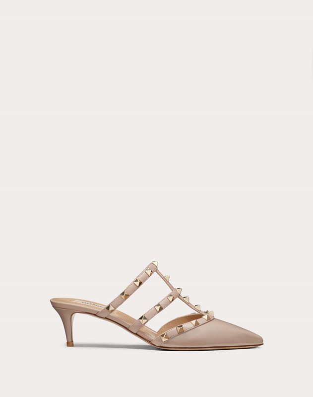Rockstud Patent-Leather Mule 50 mm for 