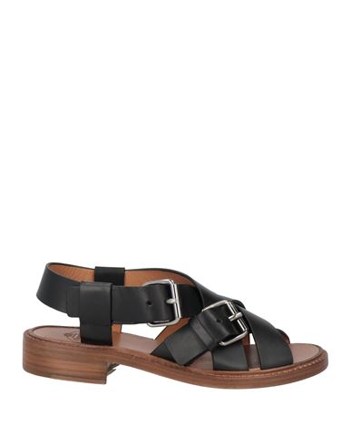 Shop Church's Woman Sandals Black Size 4.5 Calfskin