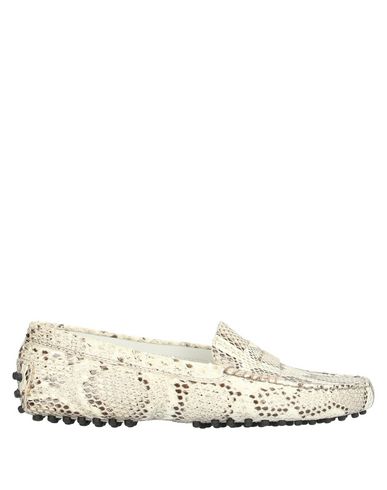 Woman Loafers Ivory Size 8 Soft Leather