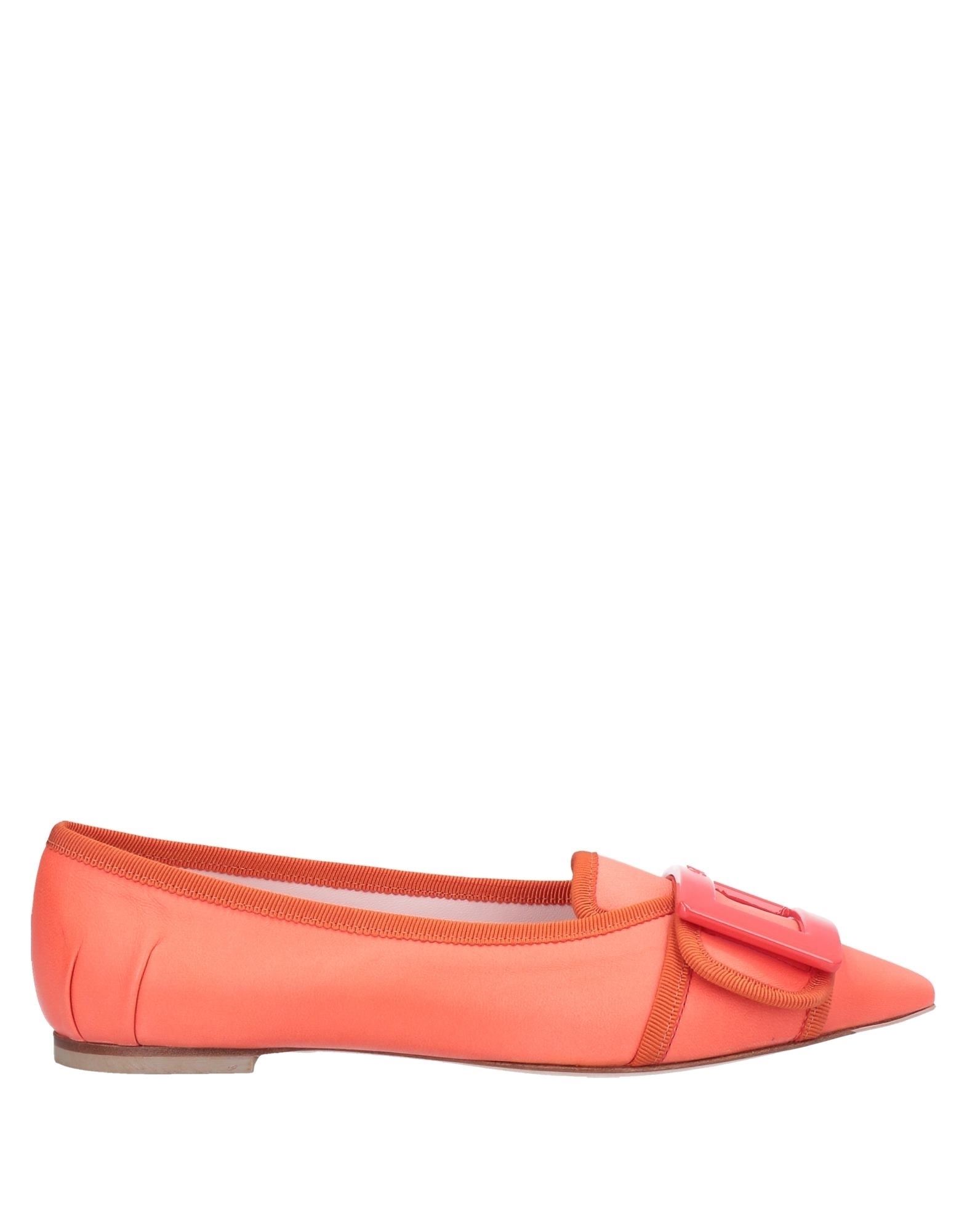 Roger Vivier Loafers In Orange
