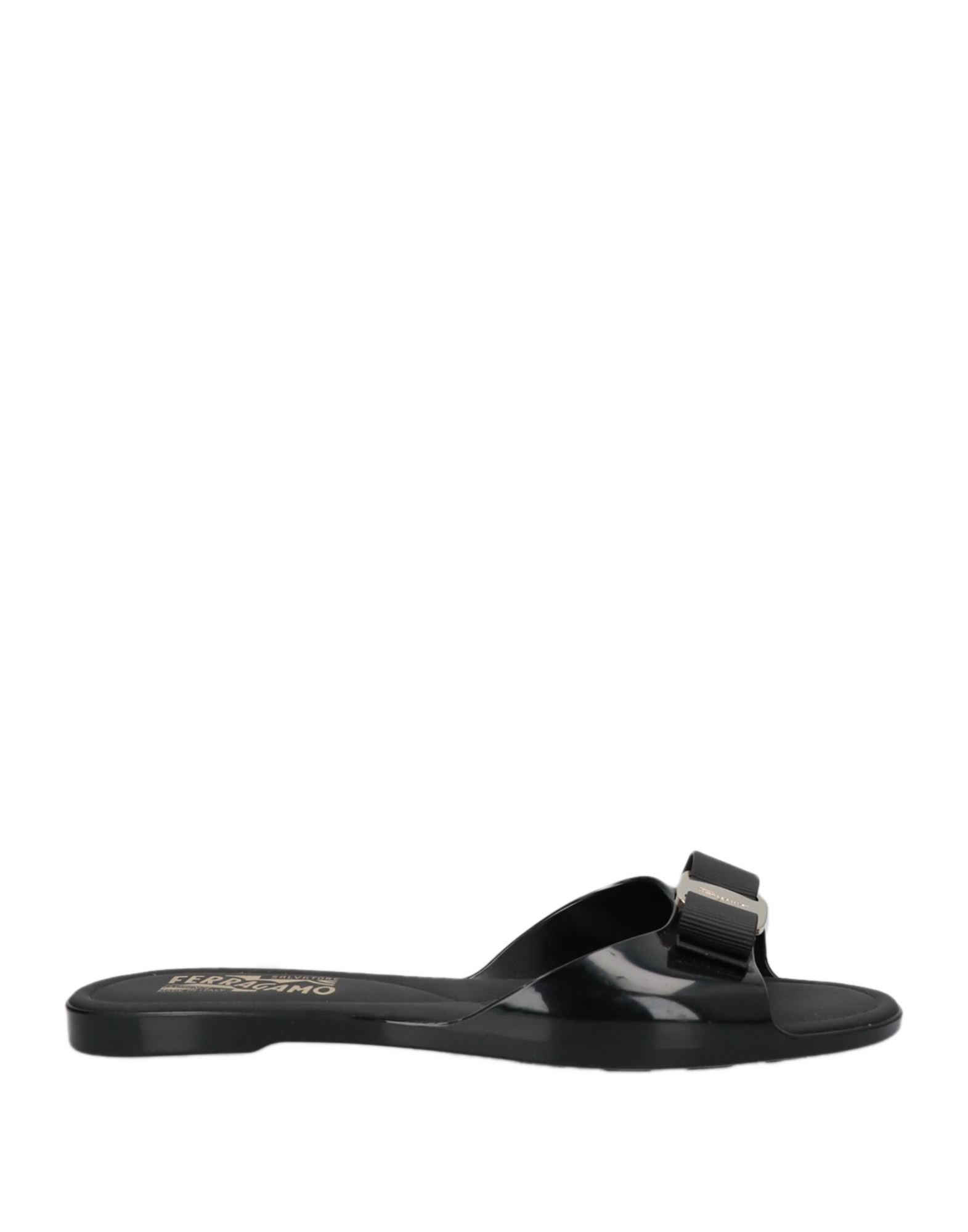 Ferragamo Sandals In Black