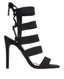 PUBLIC DESIRE Damen Sandale Farbe Schwarz Gr��e 9