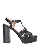 CHIARA LUCIANI Damen Sandale Farbe Schwarz Gre 11