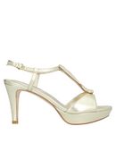 LUCIANO BARACHINI Damen Sandale Farbe Gold Gre 5
