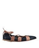 ANCIENT GREEK SANDALS Damen Ballerina Farbe Dunkelblau Gre 7