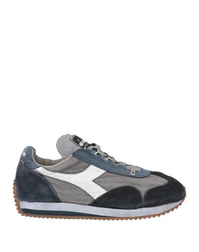Diadora Heritage Man Sneakers Navy Blue Size 7 Soft Leather, Textile Fibers