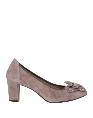 Melluso Woman Pumps Lilac Size 5 Leather In Purple