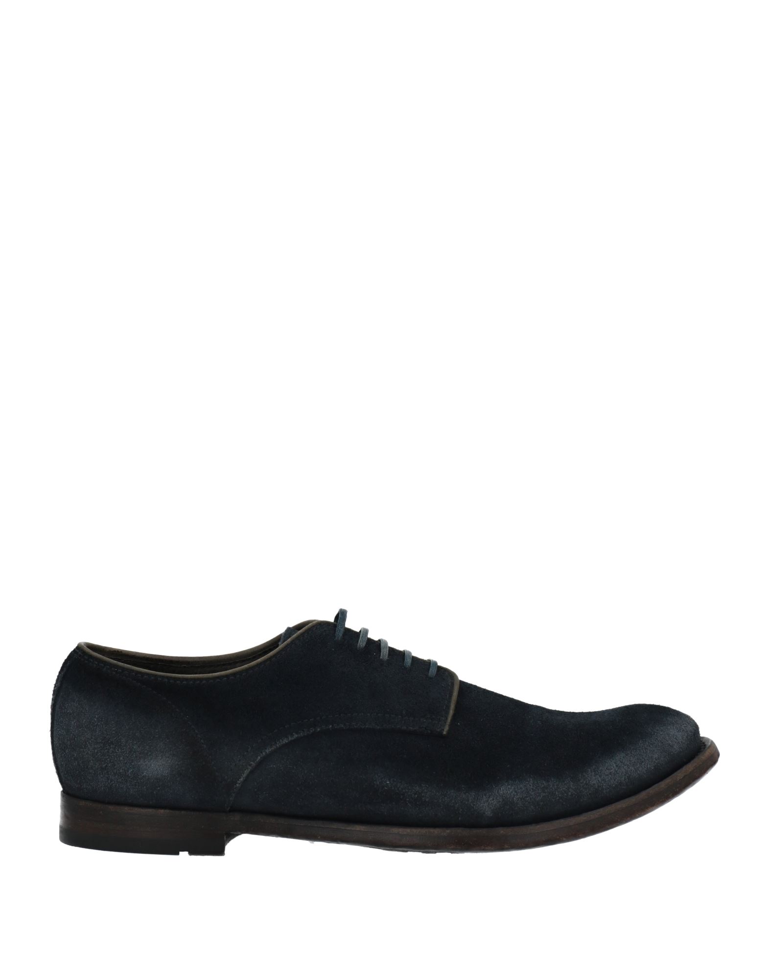 Officine Creative Italia Lace-up Shoes In Dark Blue