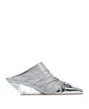 RICK OWENS Damen Sandale Farbe Silber Gr��e 5
