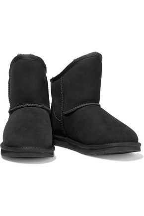 Australia Luxe Collective Shearling Ankle Boots In Black
