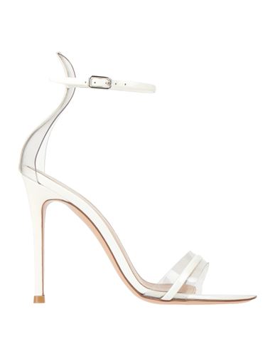Gianvito Rossi Woman Sandals White Size 4 Soft Leather