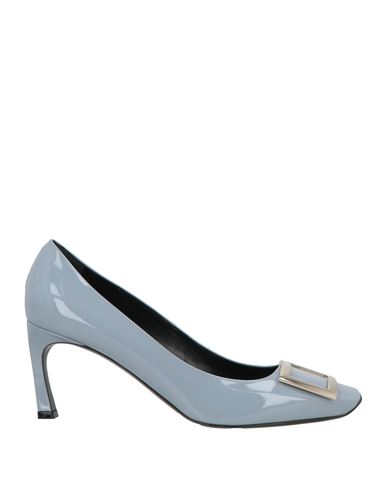 Roger Vivier Woman Pumps Lead Size 12 Leather In Multi