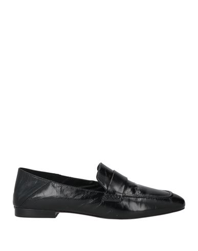 Michael Michael Kors Woman Loafers Black Size 9.5 Bovine Leather