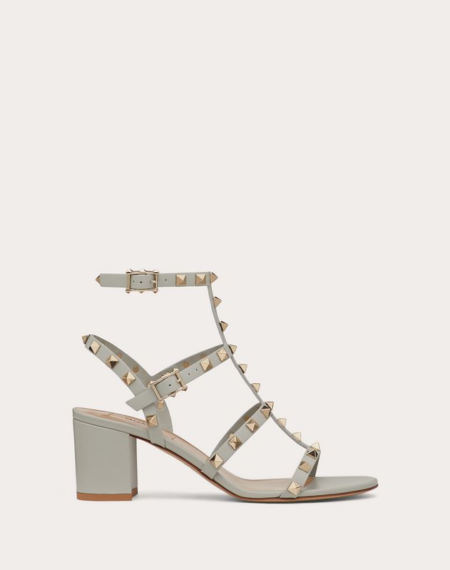 valentino rockstud ankle strap sandal