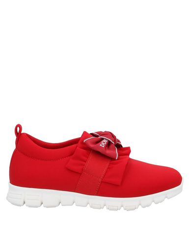 Dolce & Gabbana Babies'  Toddler Girl Sneakers Red Size 9.5c Polyamide, Elastane